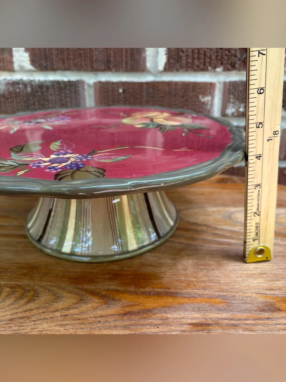 Tracy Porter Octavia Hill Collection Garden Cake Stand Dream Delicious